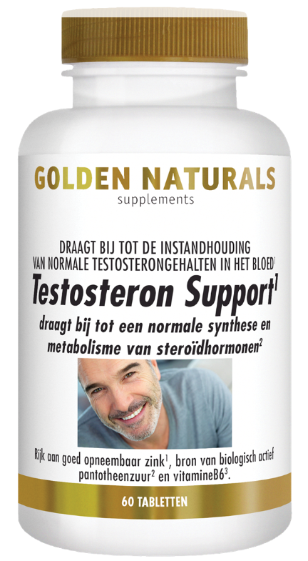 Golden Naturals Testosteron Support 60 tabletten
