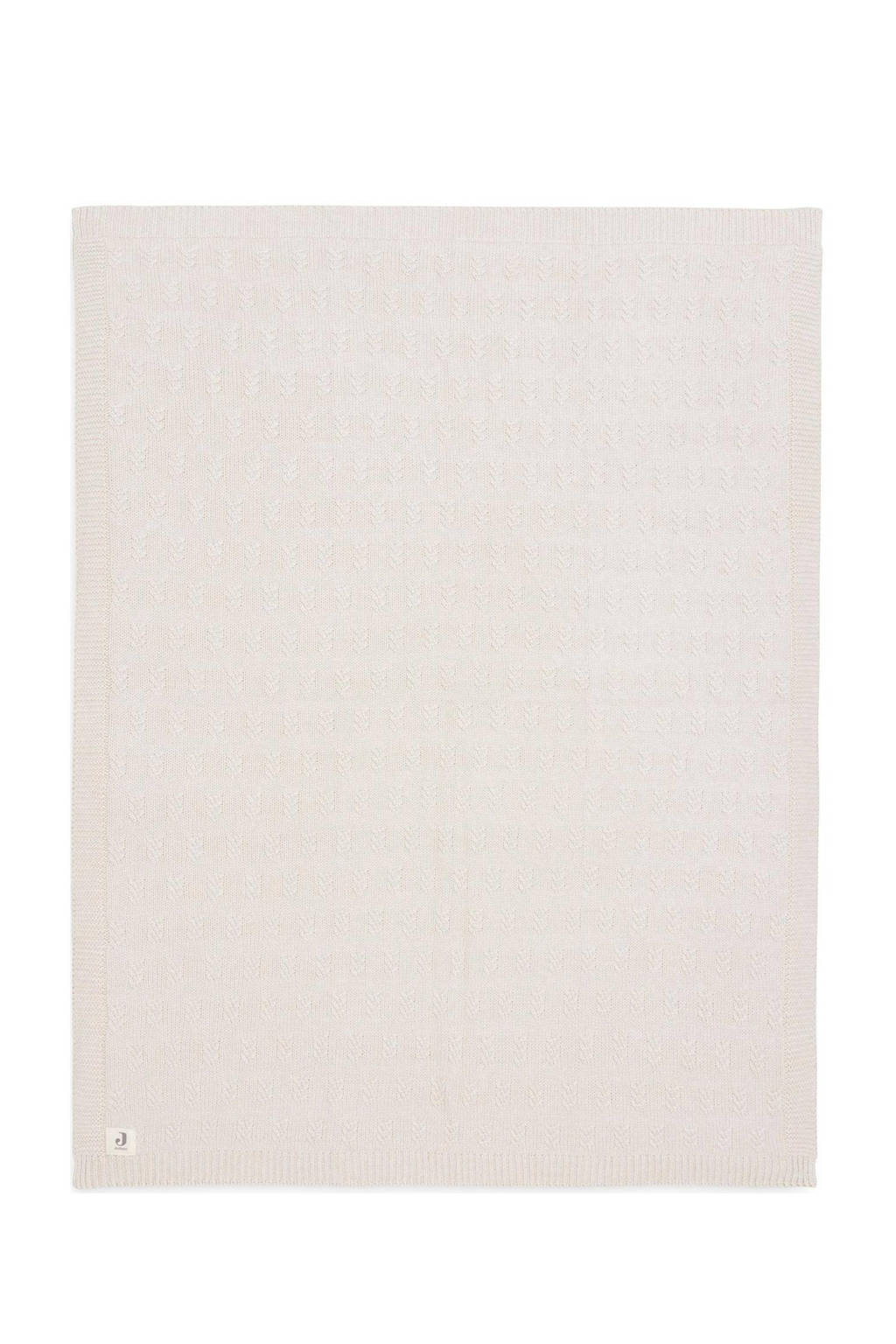 baby wiegdeken 75x100cm Grain Knit - Oatmeal