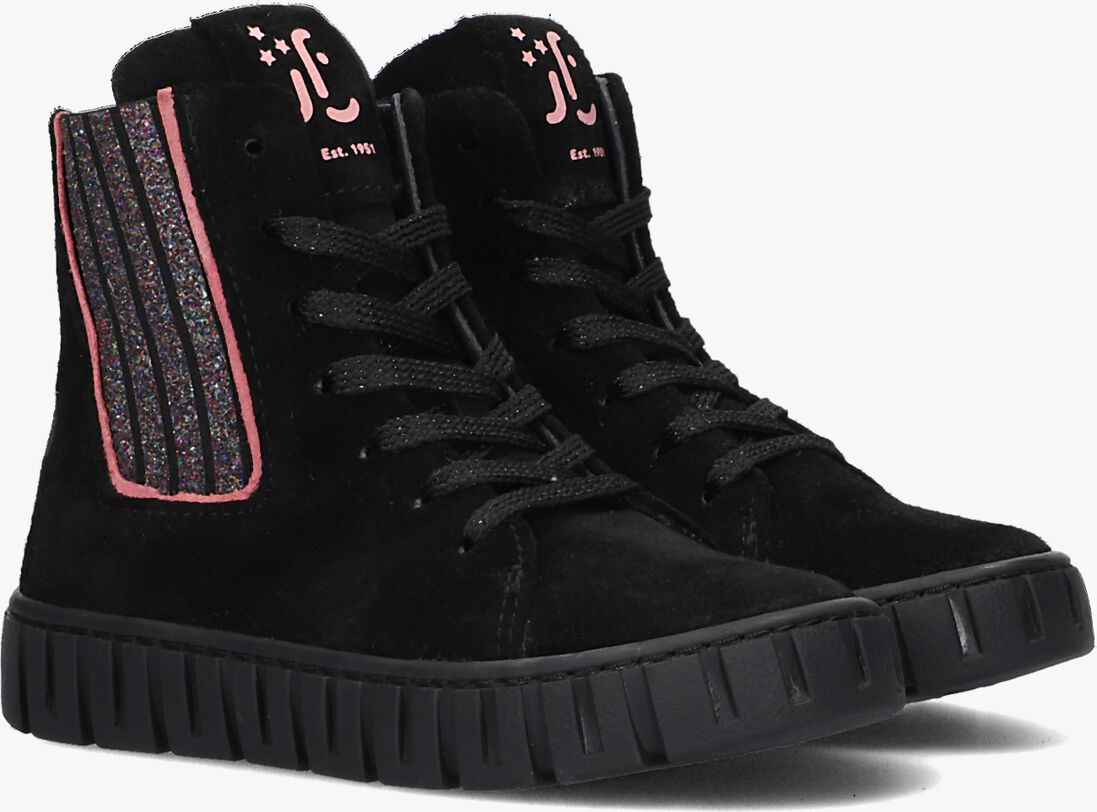 JOCHIE & FREAKS zwarte jochie & freaks veterboots brune