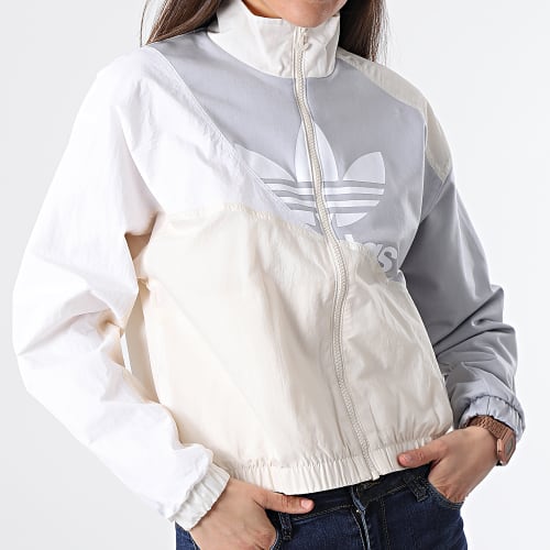 Veste Zippée Femme HC7054 Beige Gris