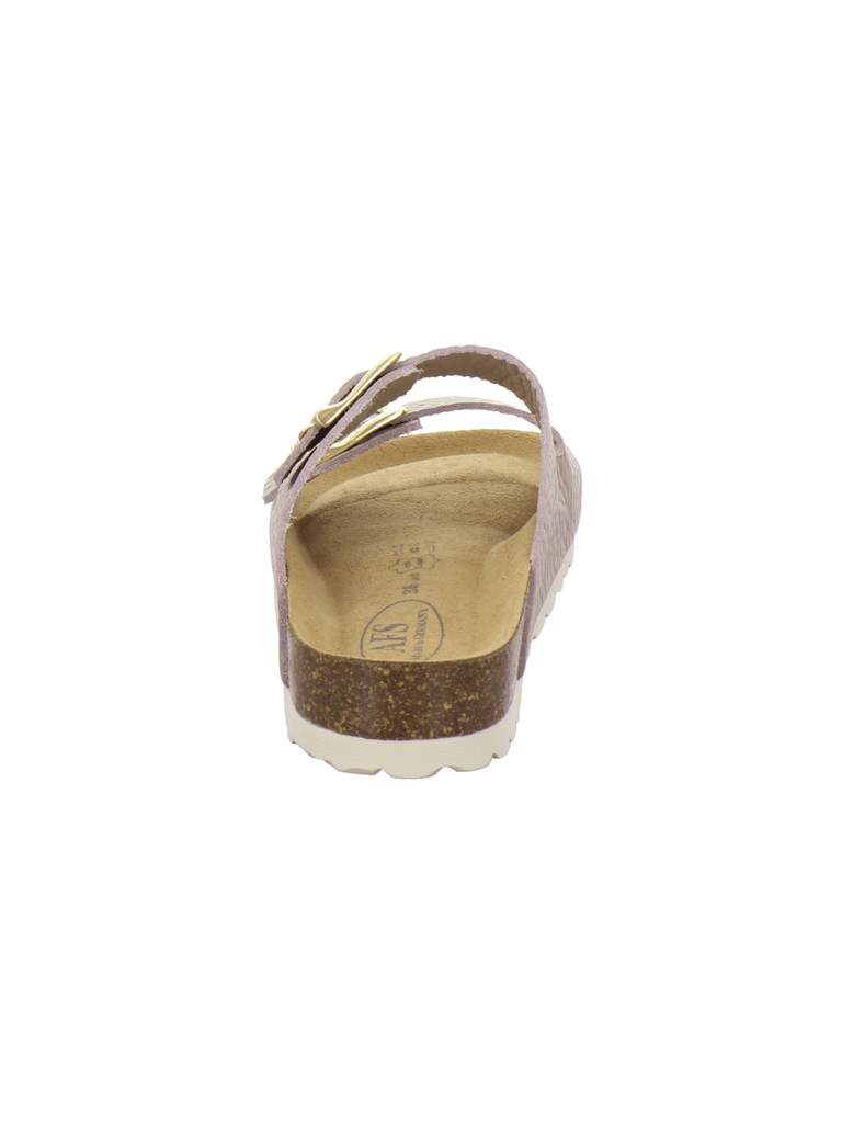 Pantoletten Damen Zweischnaller beige
