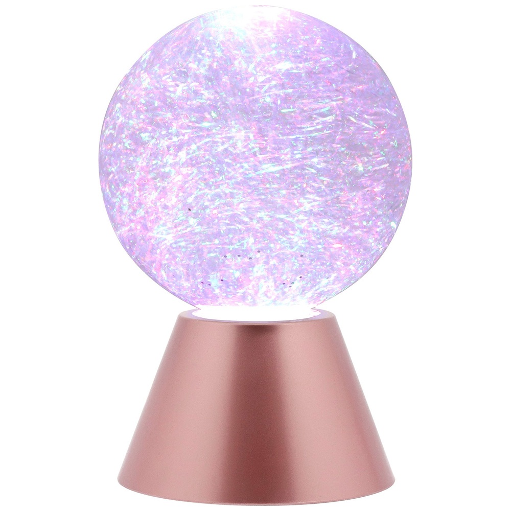 Kosmische Glitzerkugellampe mit Farbwechsel