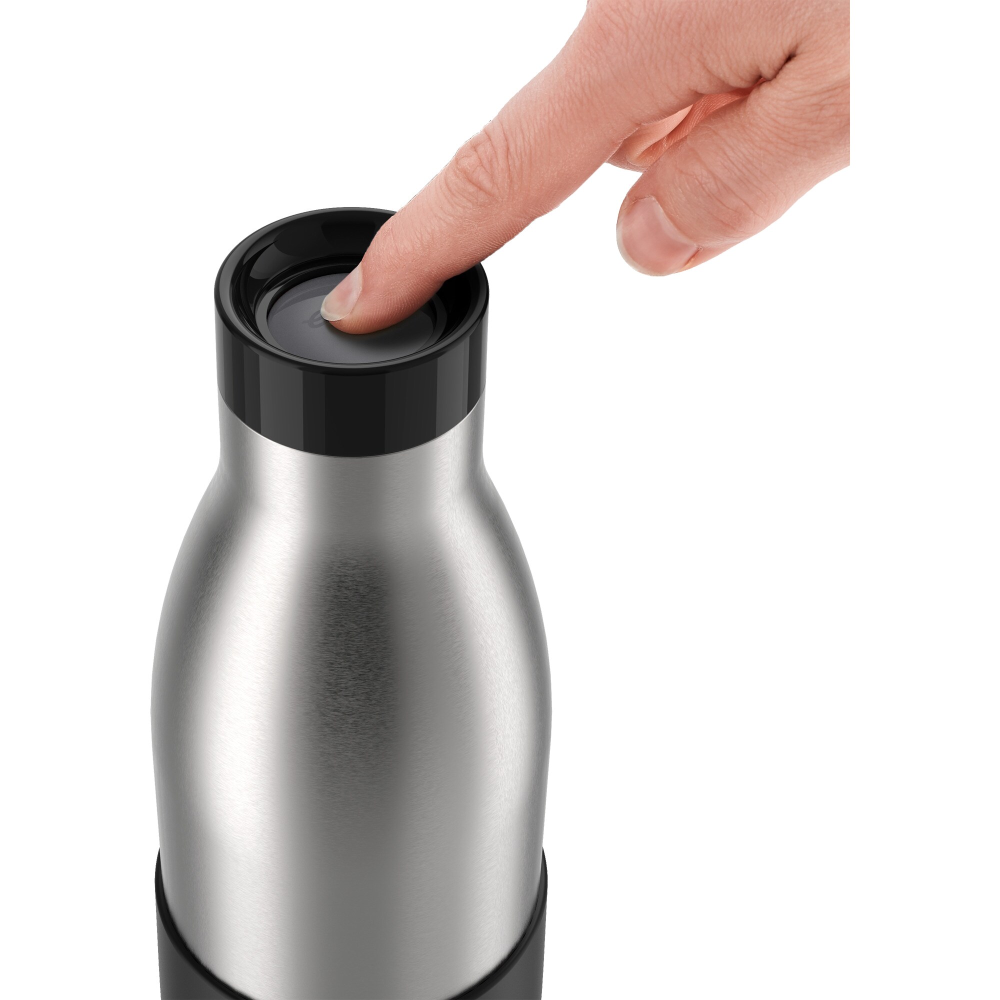 Emsa Thermosflasche BLUDROP Sleeve Isoliertrinkflasche 0,7 Liter