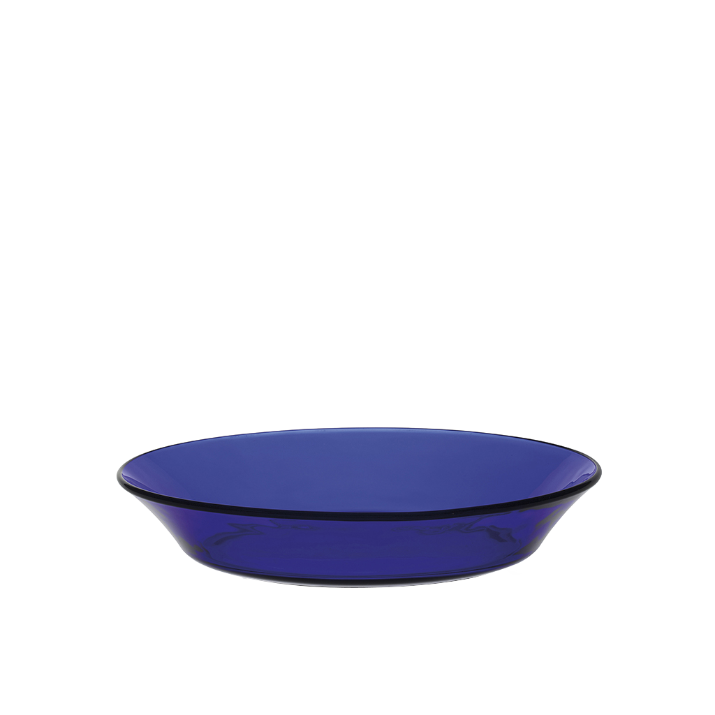 Lys - Assiette creuse en verre 19,5 cm (Lot de 6)