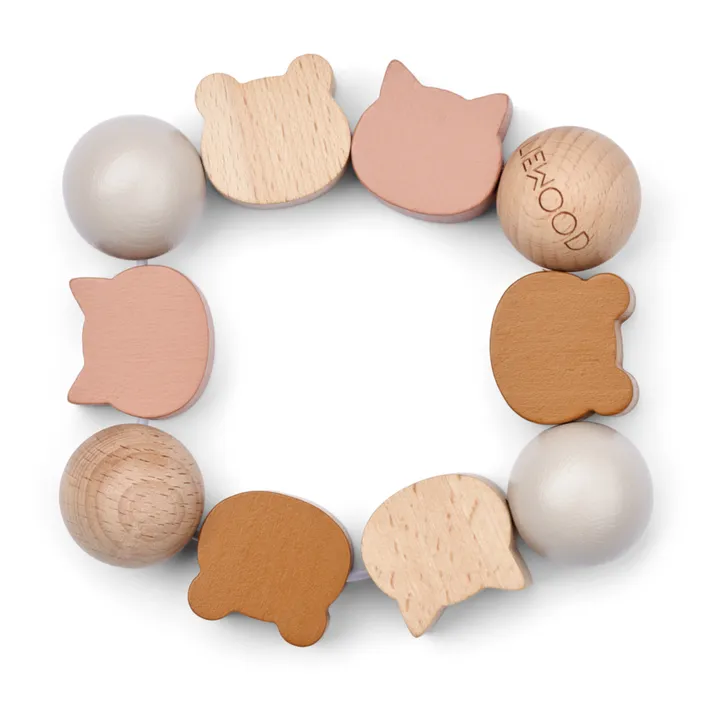 Liewood Anneau de dentition Allie | Tuscany rose multi mix