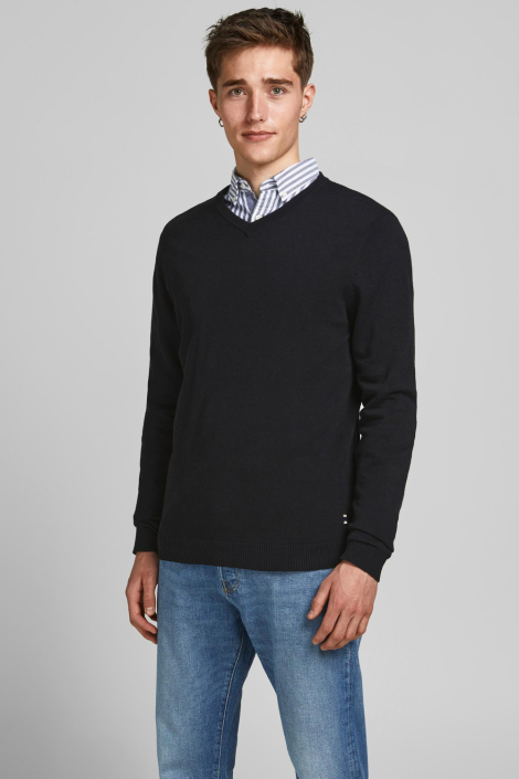 Jack & Jones zwarte heren trui