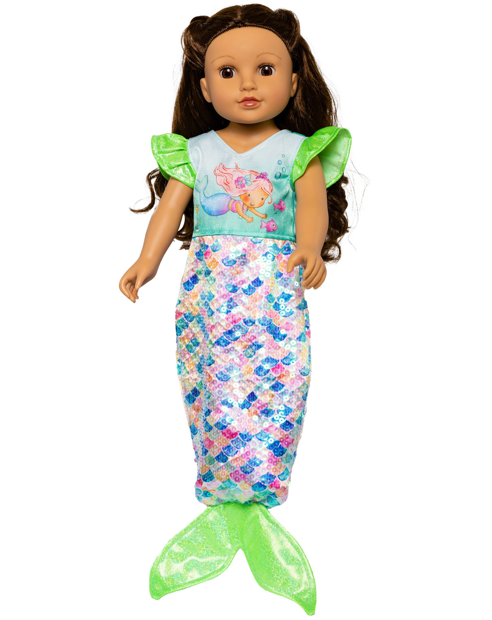 Puppen-Kleid MEERJUNGFRAU YARA (35-45cm)