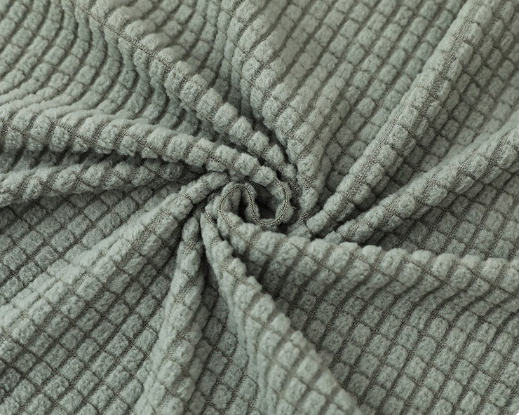 (35x60cm) Stretch Stuhl Überzug Home Deko Moderne Stuhlhusse - Grau