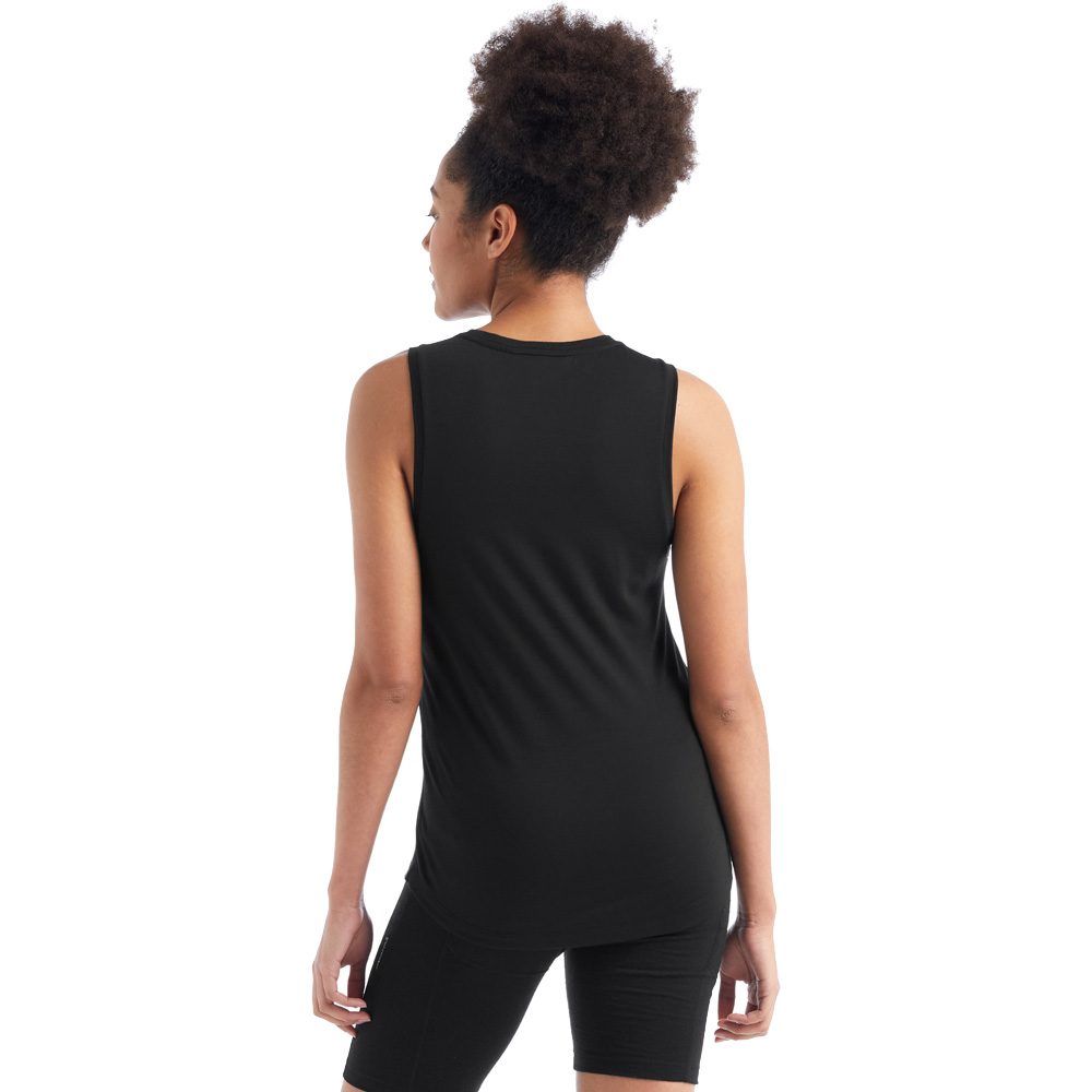 Icebreaker Sphere II Tanktop Damen schwarz