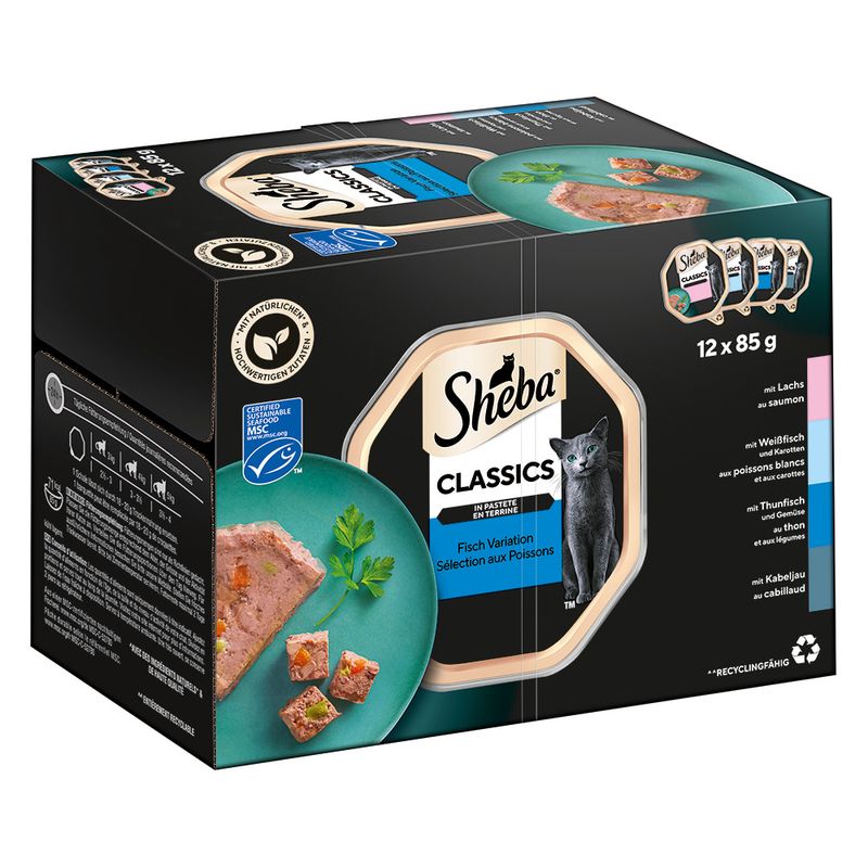 Les Barquettes de Sheba 24 x 85 g