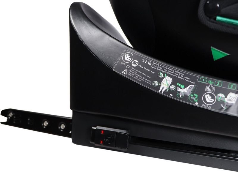 Ding Kai - Autostoel - Zwart - 360° Draaibaar - Isofix - i-Size