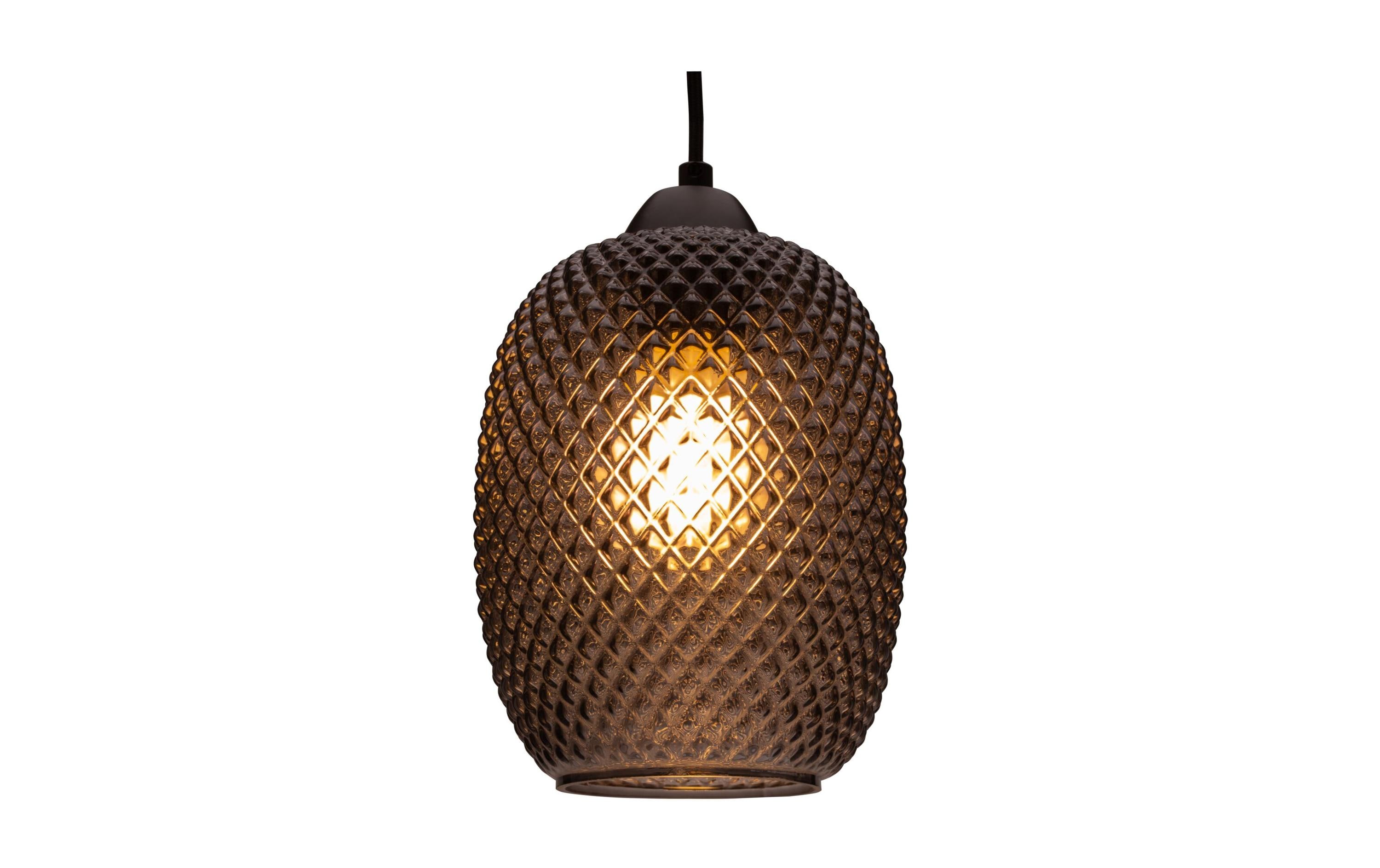 Pendelleuchte Gleaming Glamour, 177 cm, E27. 20 WHängelampe zur Deckenmontage
