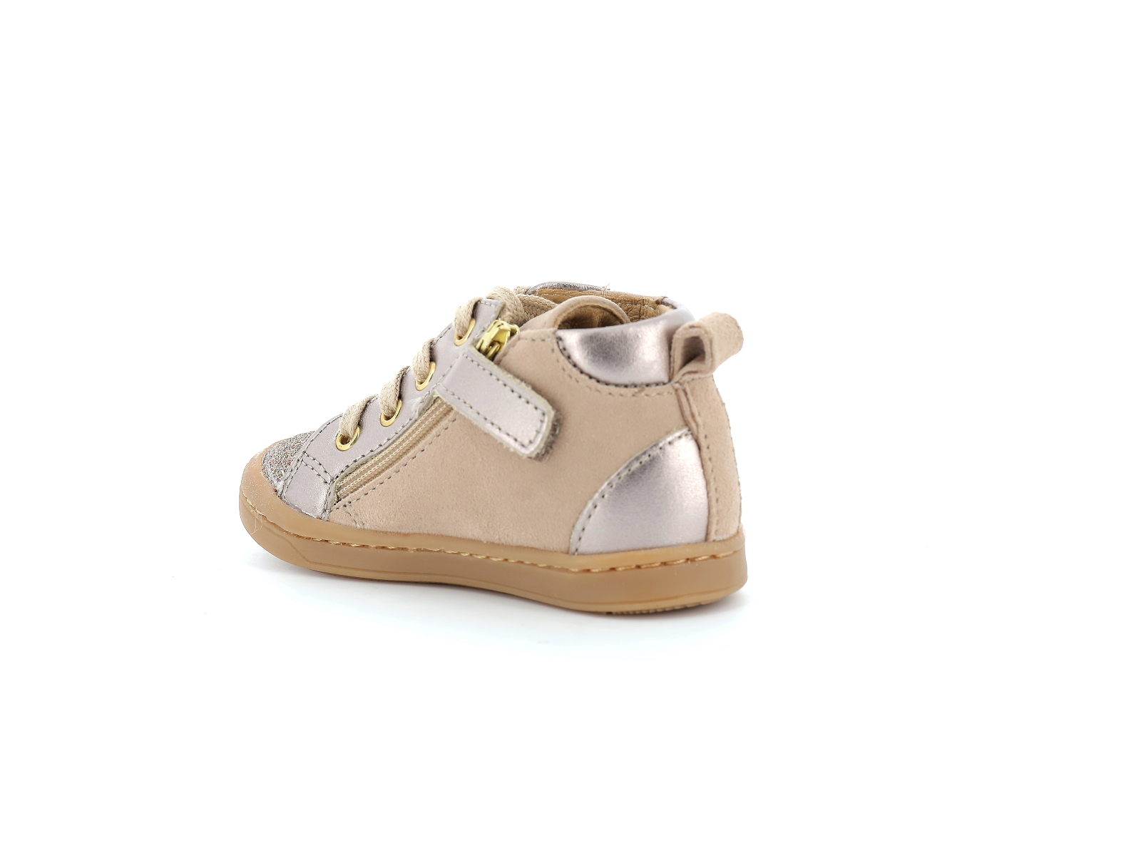 Shoopom-KIKKI STAR Nubuck Velours Beige