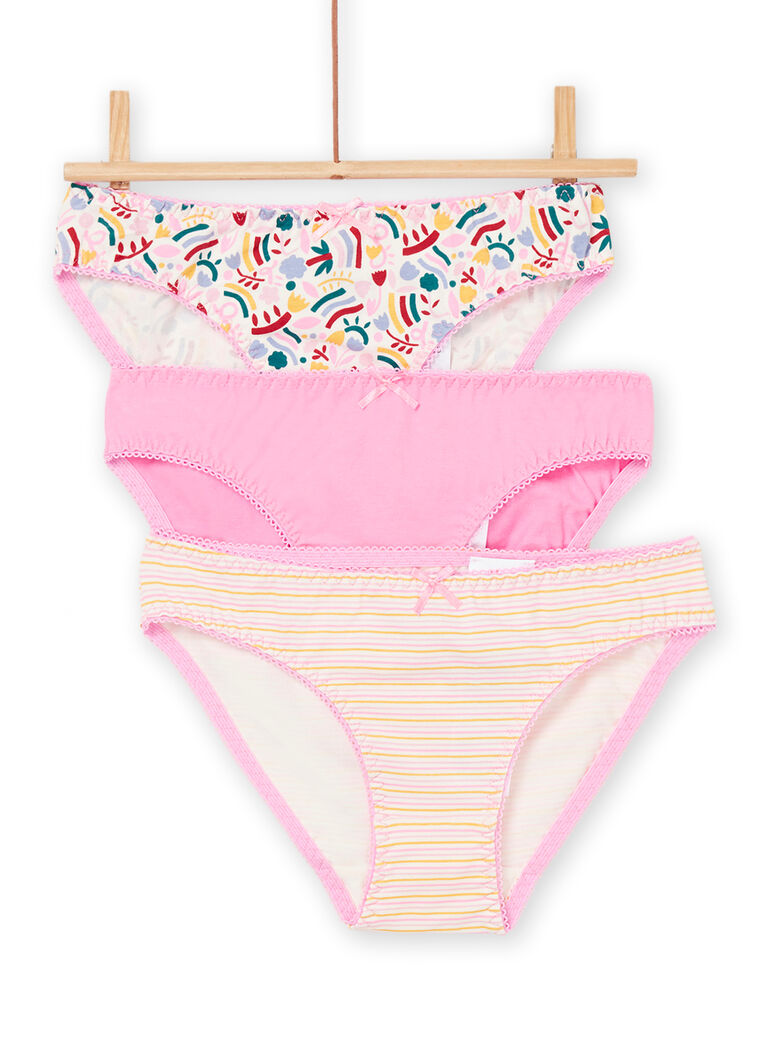 Lot de 3 culottes assorties