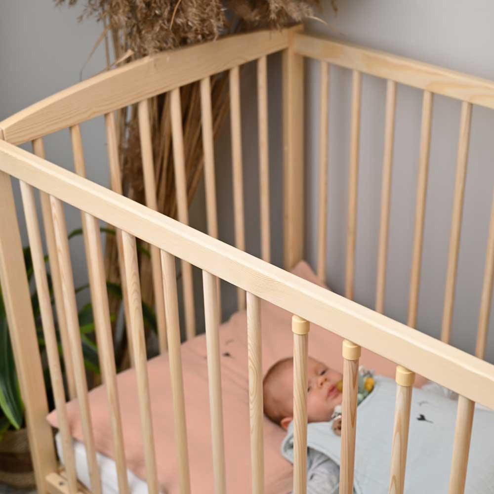 Køb Nordbaby Natural Pine Cot Lassio 60X120