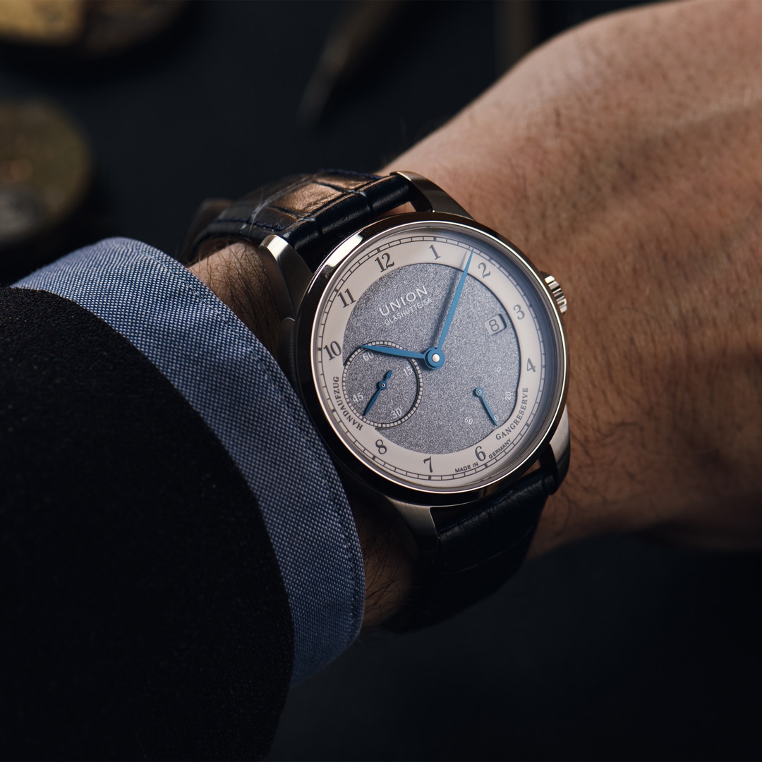 Union Glashütte 1893 Johannes Dürrstein Edition Gangreserve Handaufzug