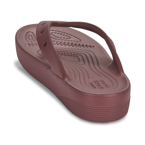 Crocs - Classic Platform Flip W - Prune