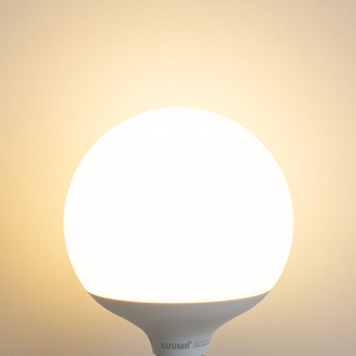 Smart E27 LED lamp G120 mat RGBW 9W 806 lm 2700-6500K