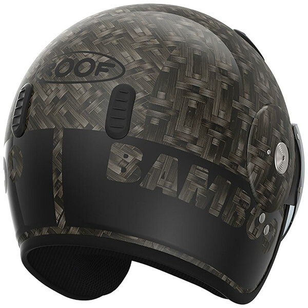 Roof - Casque RO15 Bamboo Noir Brillant