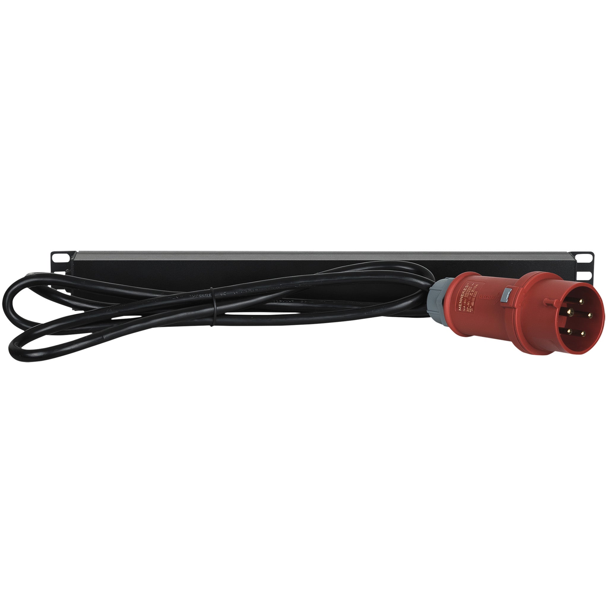 Showgear CEE16A 19 inch 3-fase stroomverdeler 6-voudig