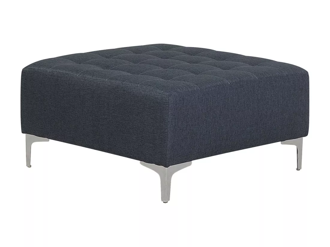 Ottoman ABERDEEN Tissu Gris foncé