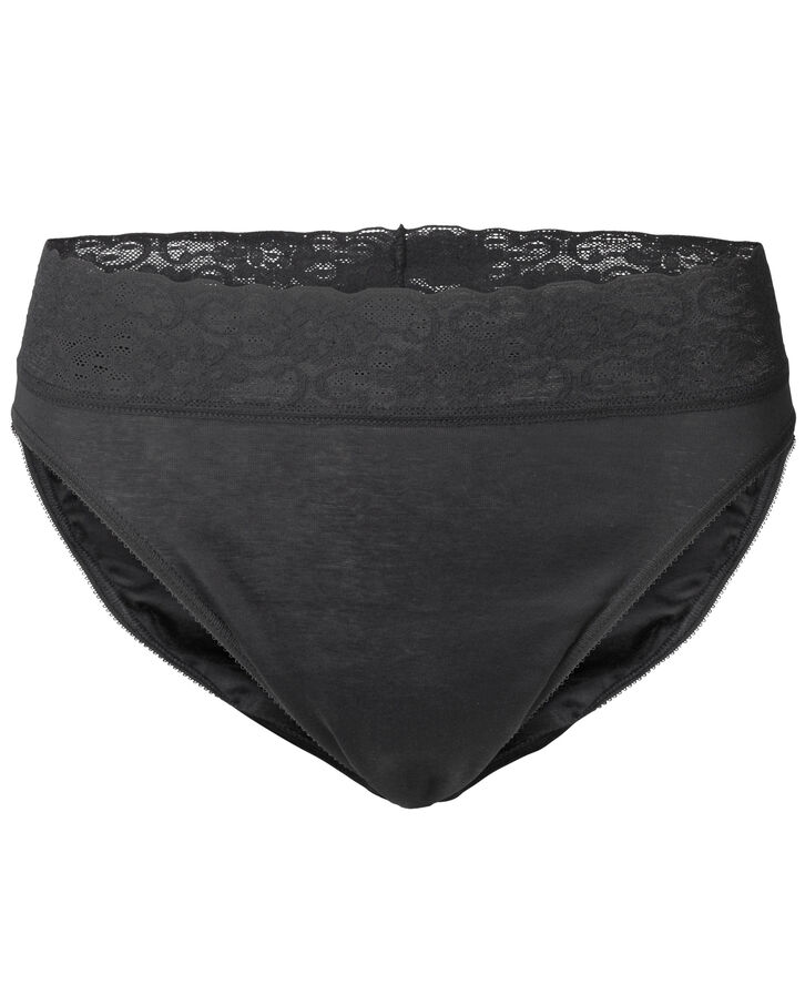 Calida Classic Lycraspitze Jazzpant Sort