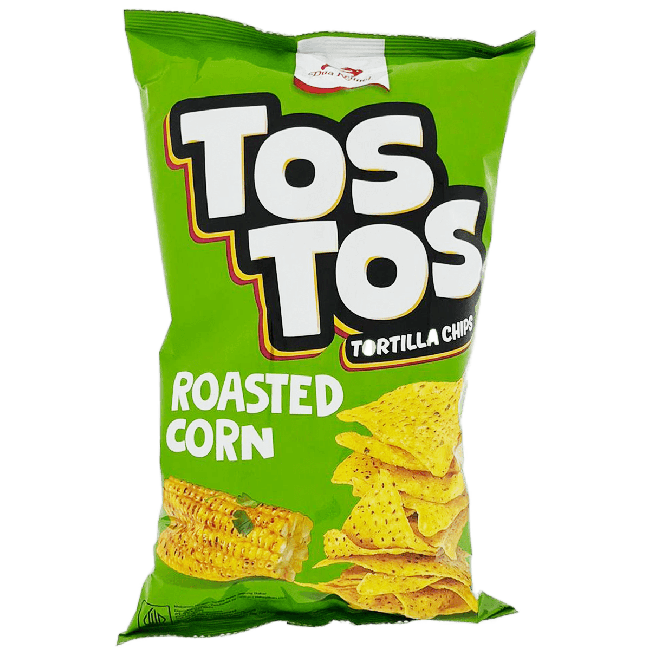 Dua Kelinci Tos Tos Tortilla Chips Geroosterde Maïs Smaak 145g
