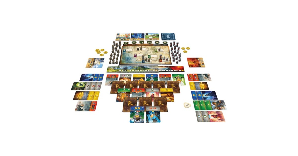 AsmodeeThe Lord of the Rings Duel for Middle Earth Bordspel  (Nederlands, 2 spelers, 30 minuten, Vanaf 10 jaar)