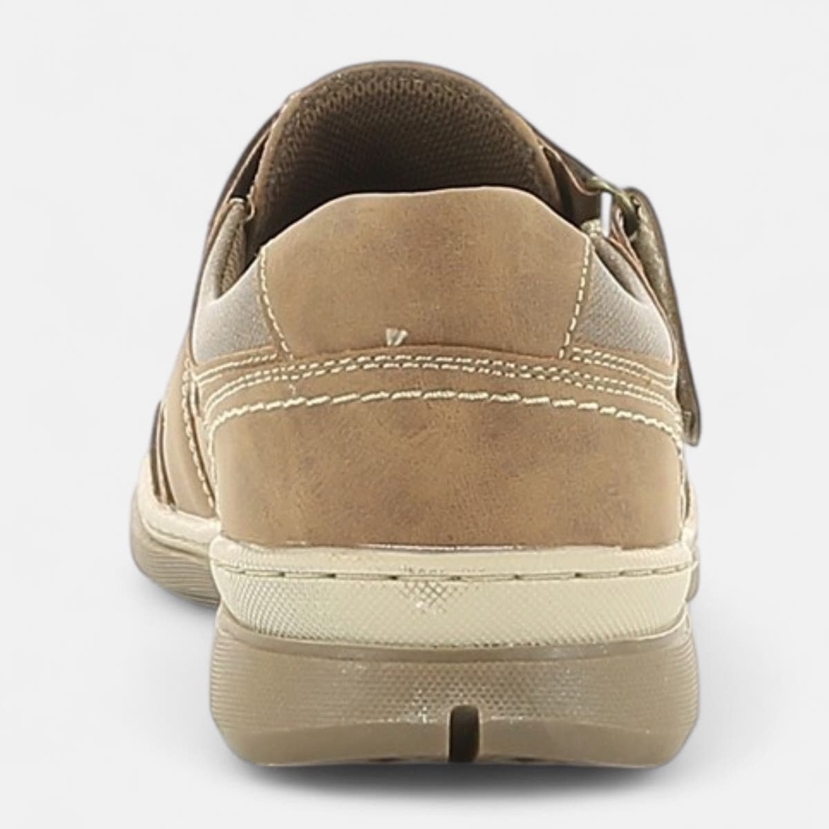 Nu-pieds confort Homme taupe