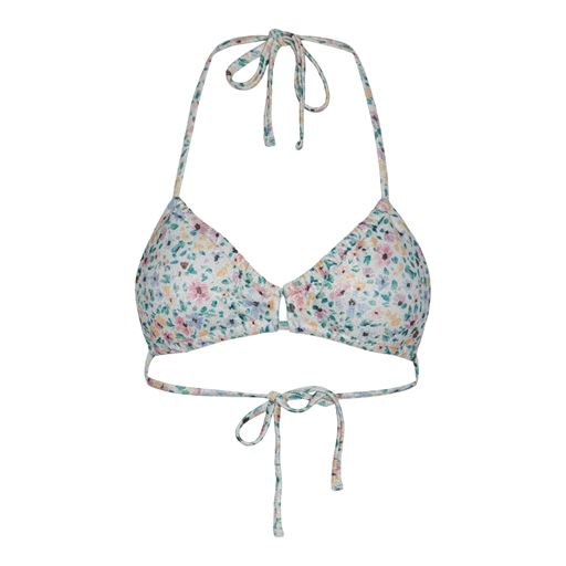 Pieces Asine Shine Bikinitop, Eggnog Ditsy Flower, XS