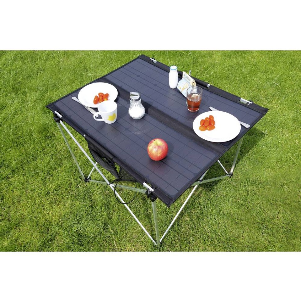 Technaxx - Sammenklappeligt Solar Campingbord - 60W - TX-251