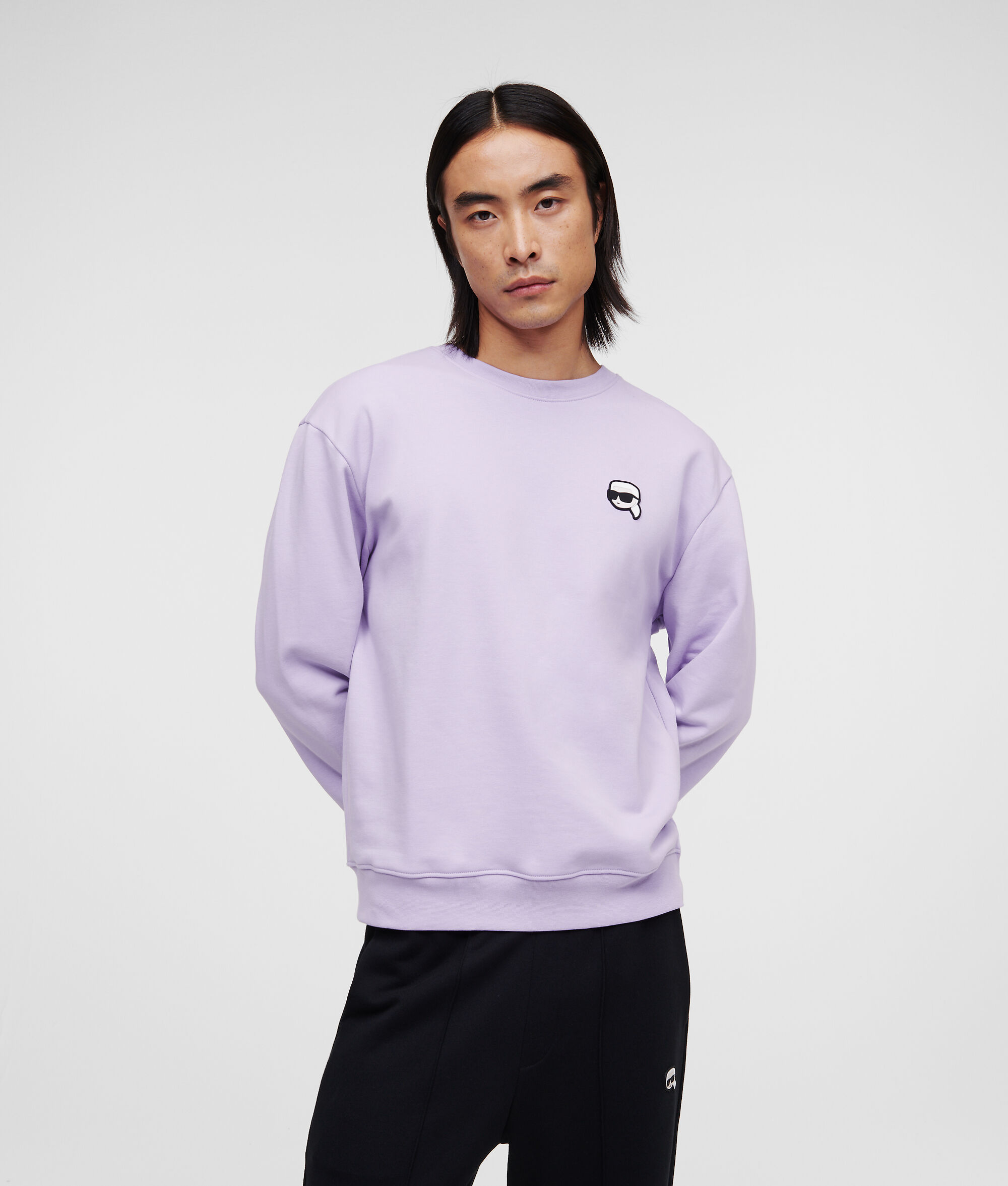 SWEAT-SHIRT AVEC EMPIÈCEMENT KARL IKONIK