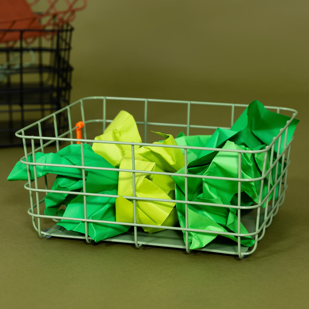 Popstrukt groot mand Waffle - Soft Sage
