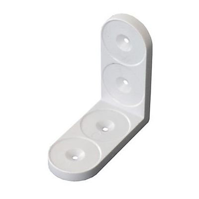 4 équerres d'assemblage Plastique L.20 x H.50 x P.50mm
