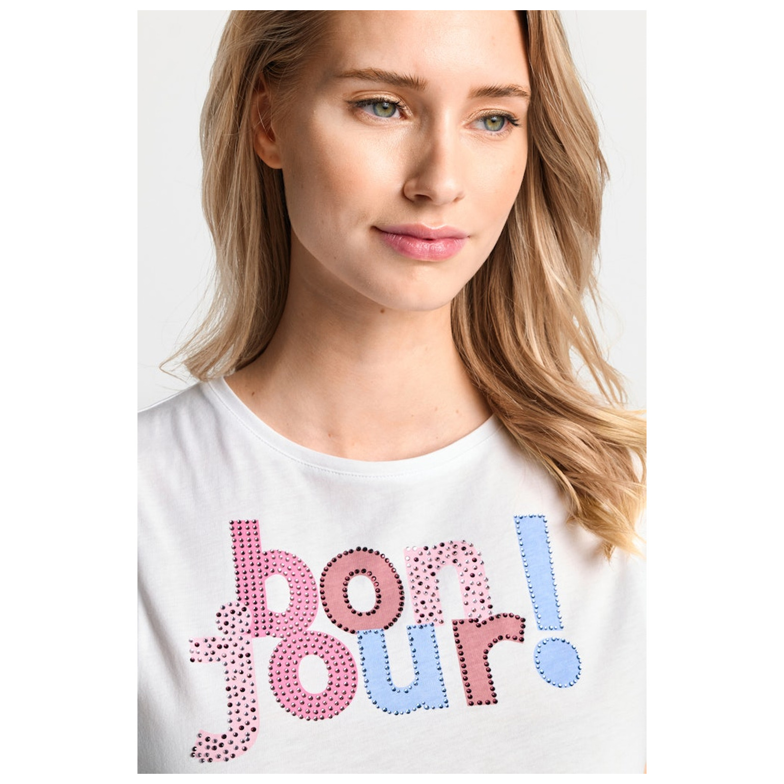 Rich & Royal Top with print boujour! organi