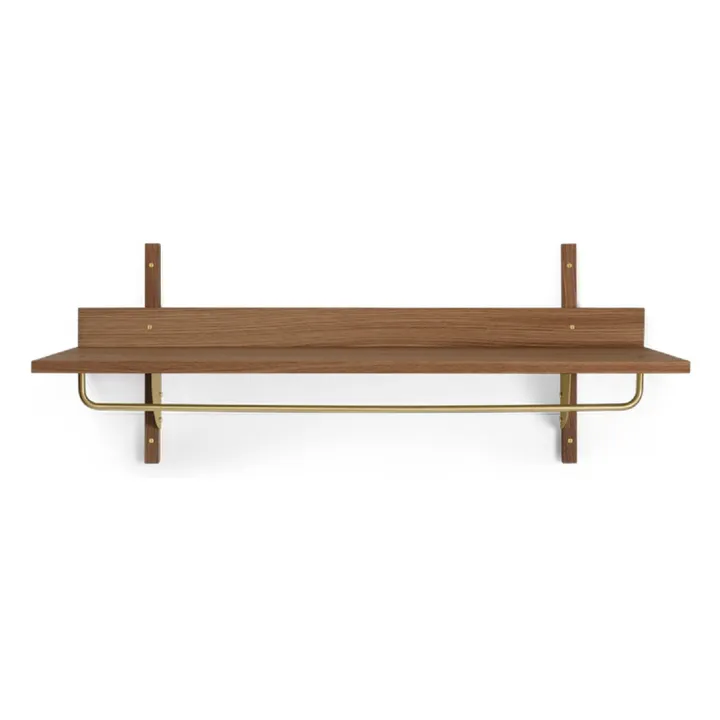 Ferm Living Etagère étroite Sector | Chêne fumé