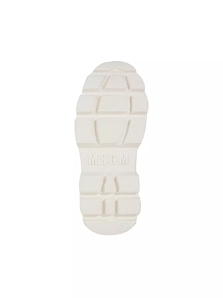 MSGM Gummistiefel weiss