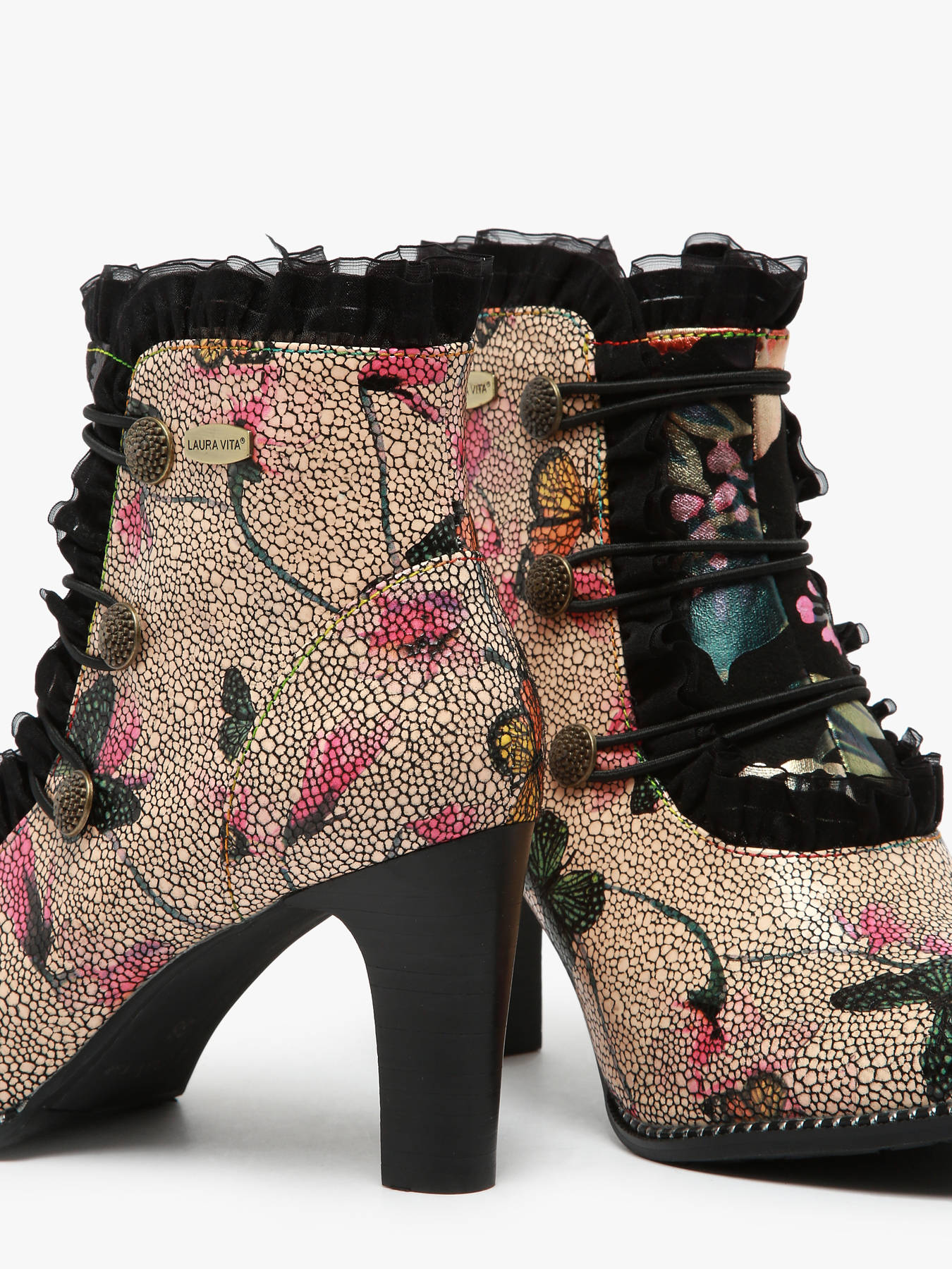 Bottines  talon en cuir LAURA VITA