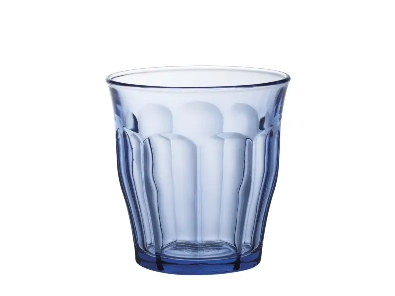 Glas Duralex PICARDIE MARINE 310 ml blå - sæt med 6 stk.