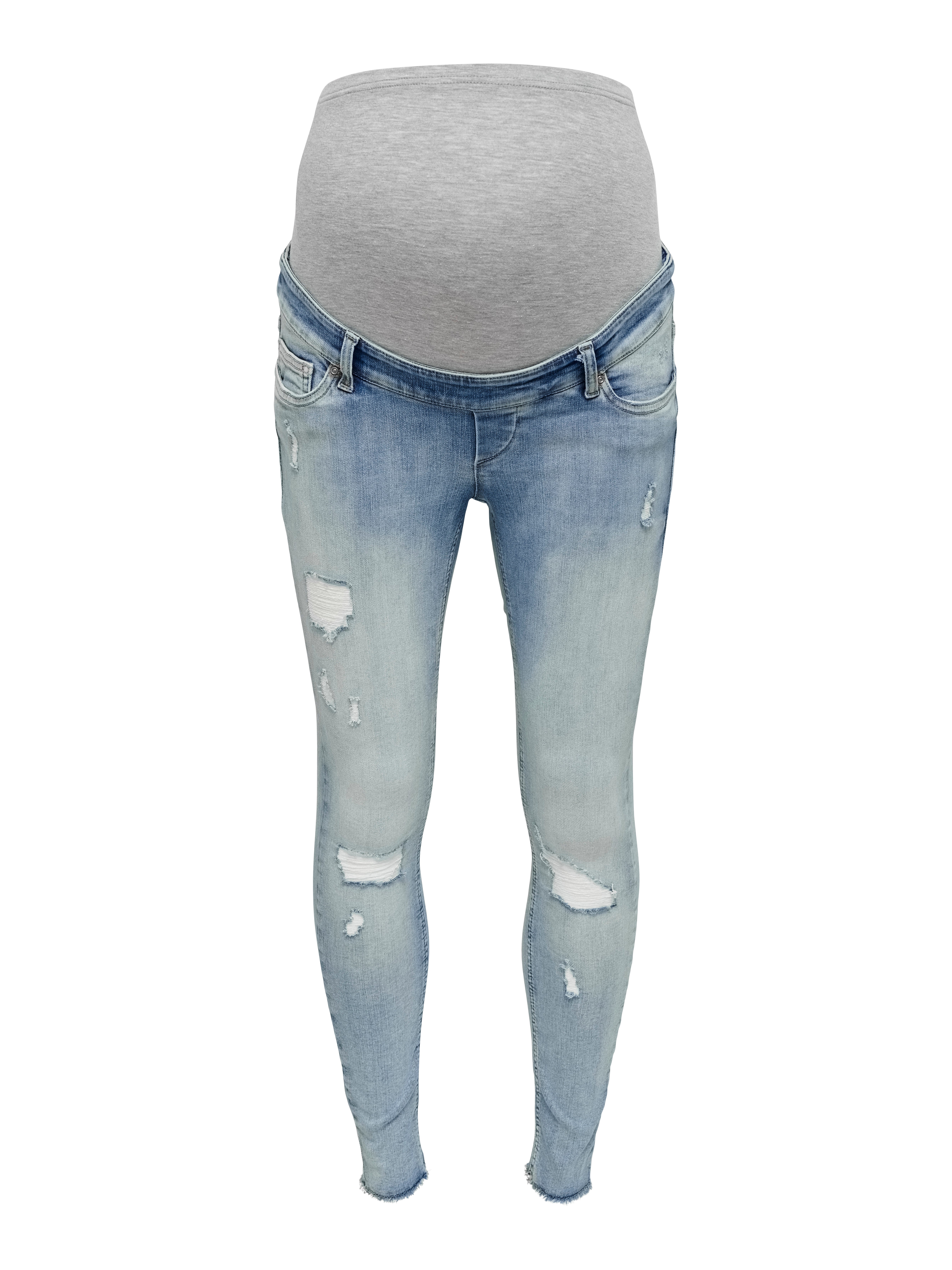 OLMBLUSH Mittlere Taille Skinny Fit Jeans Light Blue Denim