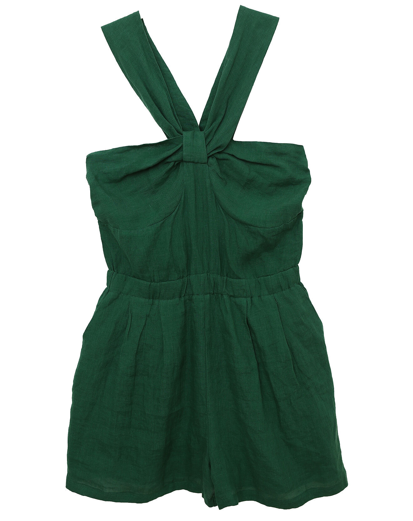 See u Soon Combinaison 100% Lin Ambre verte