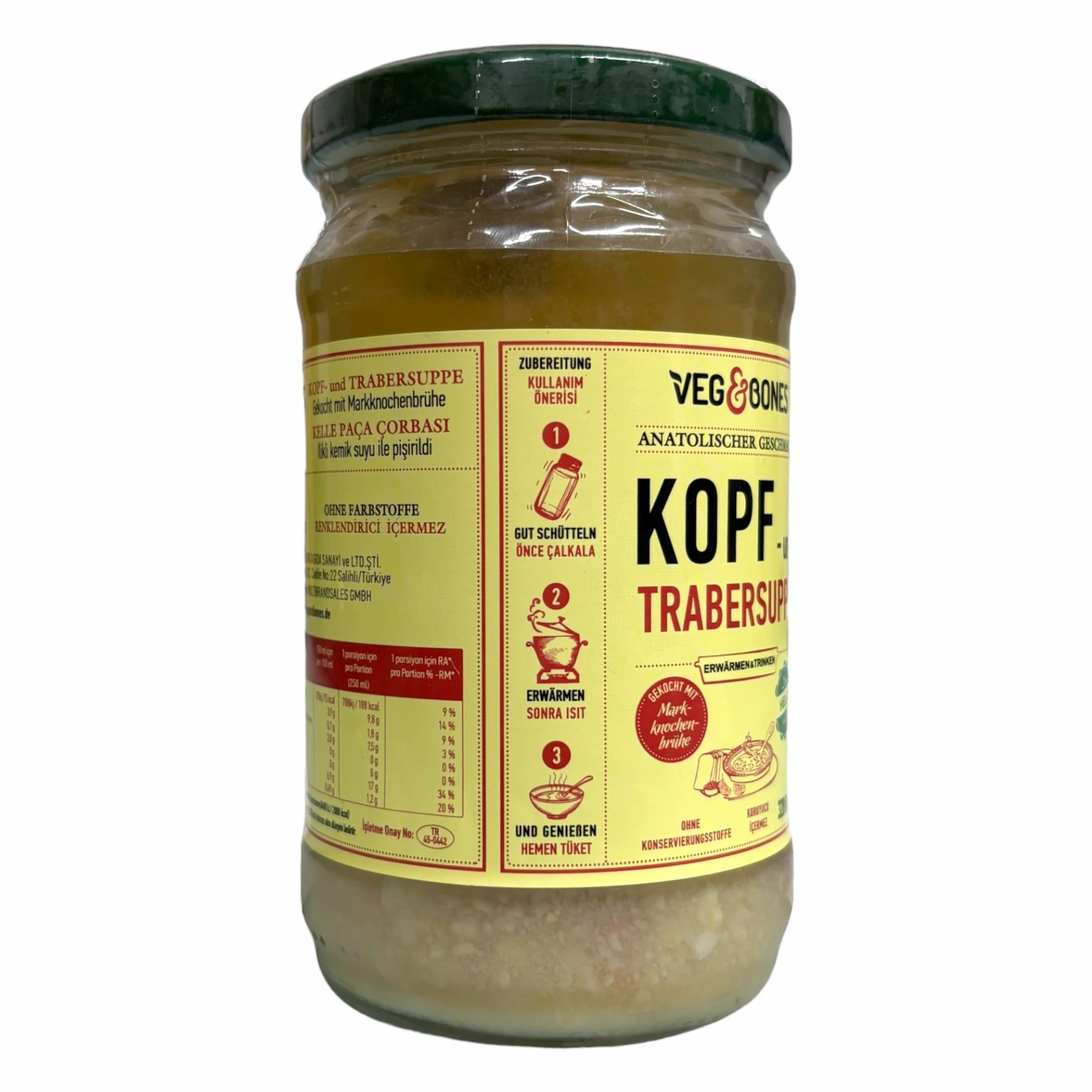 Öz Natur |  Kopf und Trabersuppe