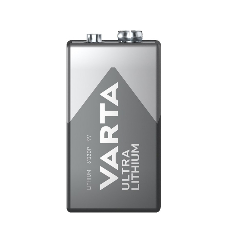 9 Volt Ultra Lithium E-Block Batterie 6F22 (06122 301 401)