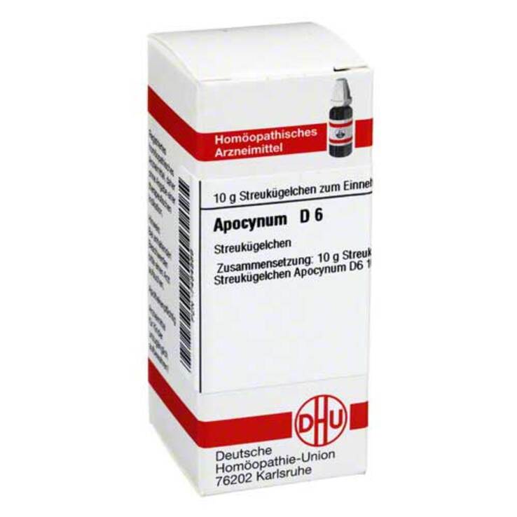 DHU Apocynum D 6 Globuli, 10 g