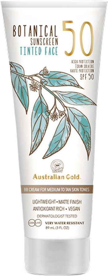 Australian Gold Botanical Tinted Face Medium-Tan SPF 50