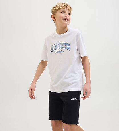 Jack & Jones Sweatshorts - JpstGordon - Schwarz
