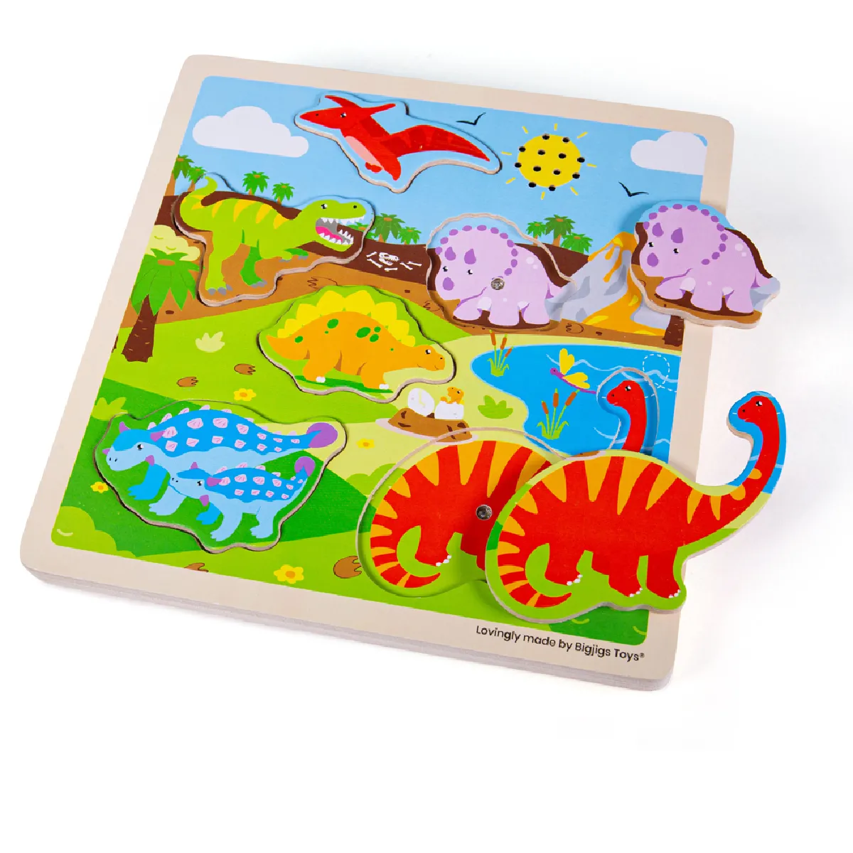 Bigjigs Toys Puzzle sonore Dinosaure