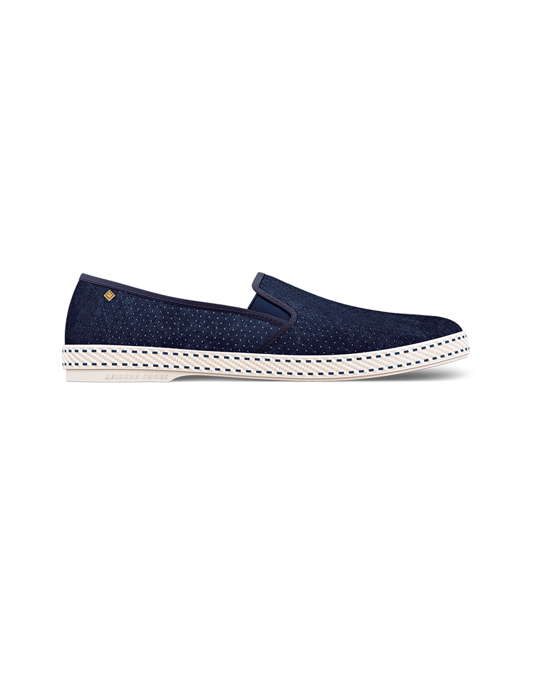 rivieras Espadrilles Homme classic suede marine