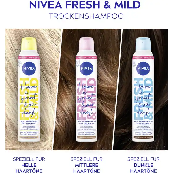 Fresh & Mild Trockenshampoo dunkle Haartöne