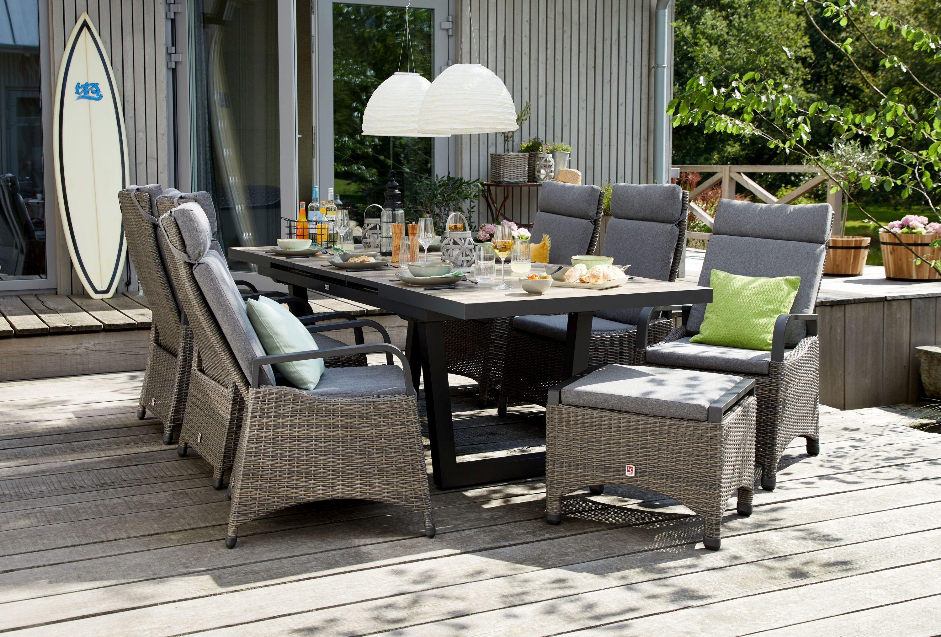 Gartenhocker Outdoor KOMIDO